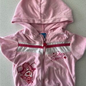 Girls Vintage Y2K Carebears Cheer Jacket 4T